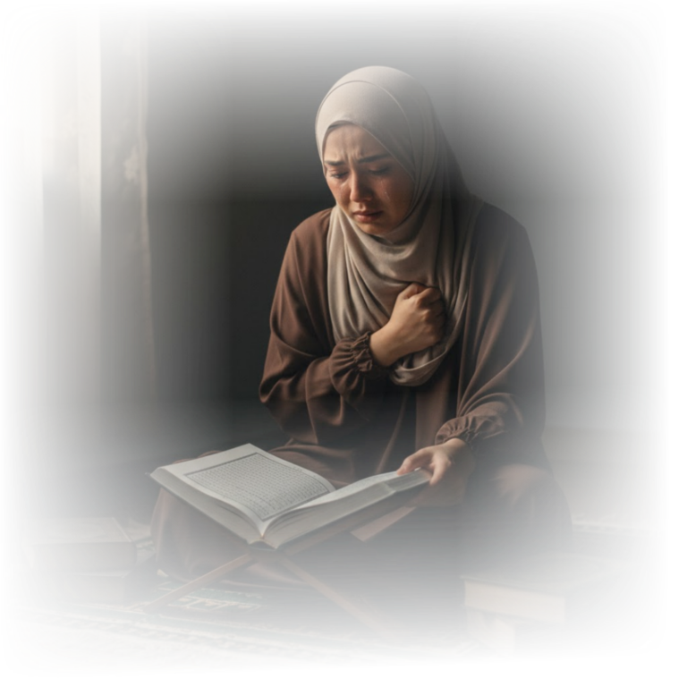Wanita membaca Al-Quran